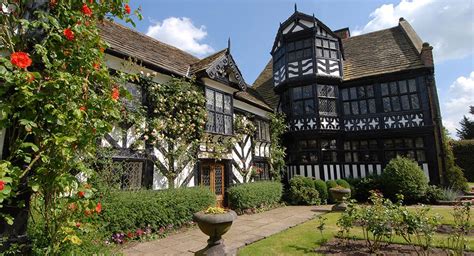 tudor manor house gawsworth hall.